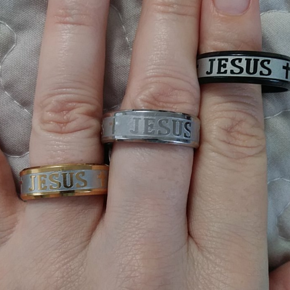 Men's Ring - JESUS